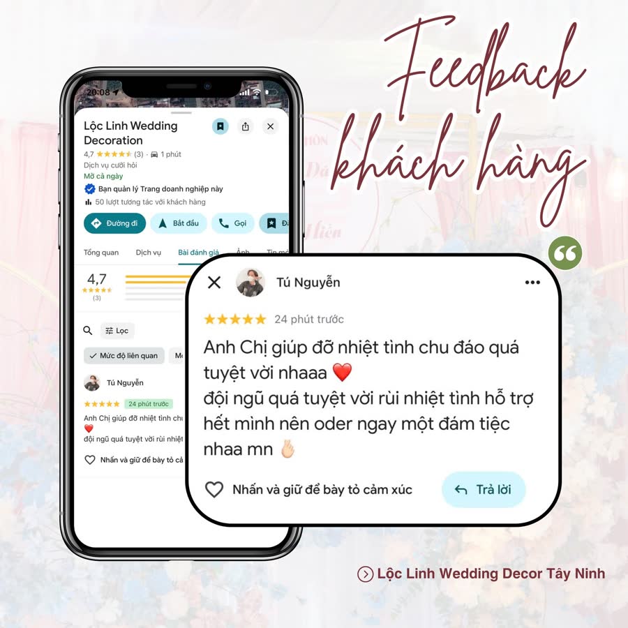 Ảnh chụp tin nhắn cô dâu cảm ơn